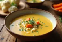 zeleninová polévka s květákem recept – Jak připravit zeleninovou polévku s květákem: recept krok za krokem