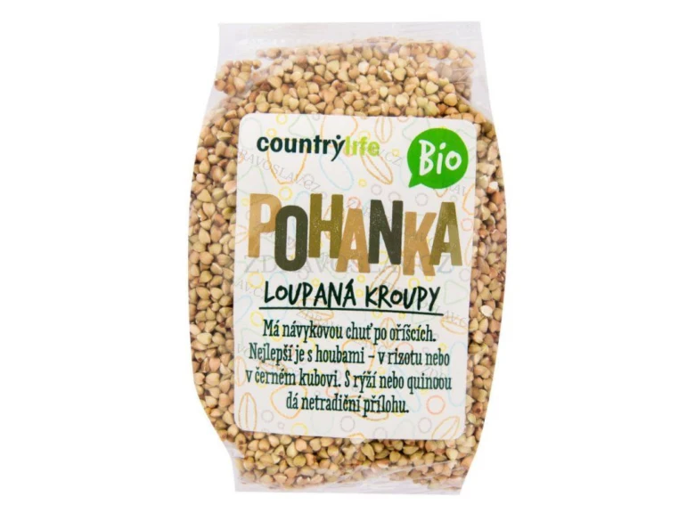 Balíček bio pohanky loupané kroupy Country Life.