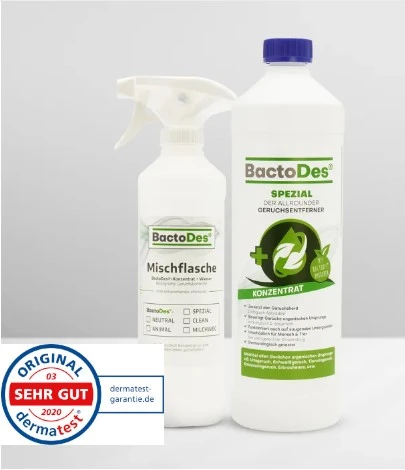BactoDes čistič na záchod s certifikátem dermatest